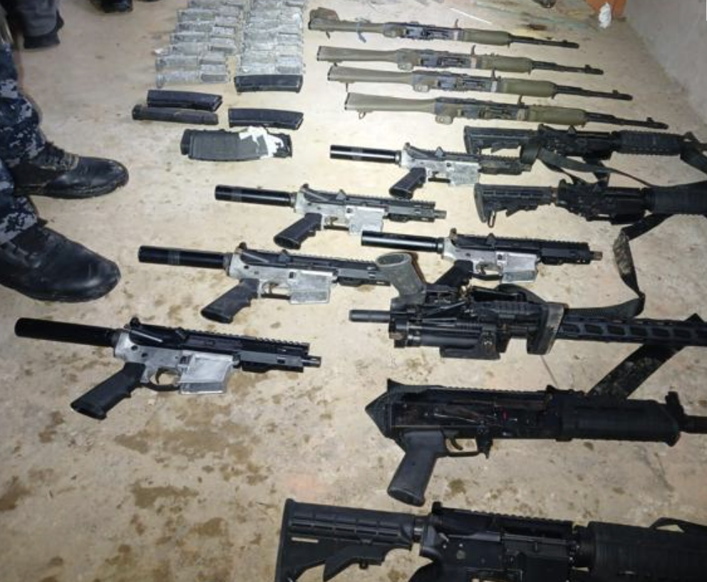 7446 illegal weapons seized in T&T between 2014 and 2023 with no arrests